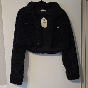 ALTAR'D STATE BLACK CROPPED JACKET